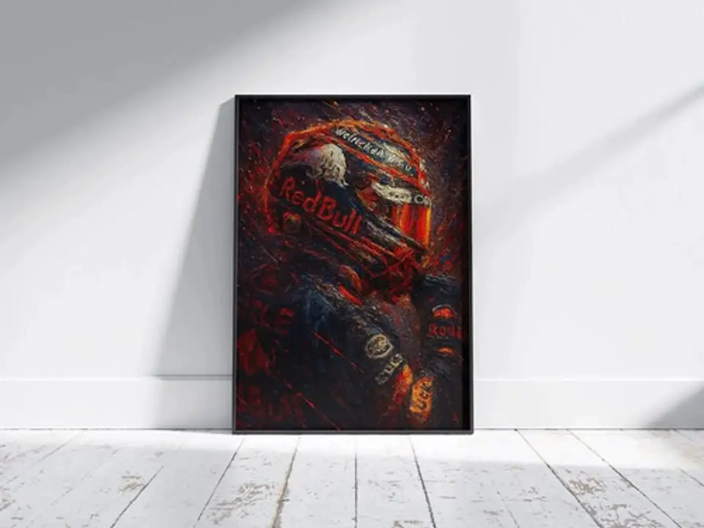 Cuadros De Red Bull F1 Max Verstappen  + Marco 5