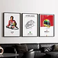 Cuadros De Ayrton Senna Edición Especial Formula 1 - Miniatura 1