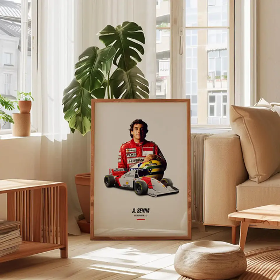 Cuadros De Ayrton Senna Edición Especial Formula 1 6