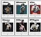 Cuadros De Peleadores Leyendas Ii Ufc Mma + Marco - Miniatura 1