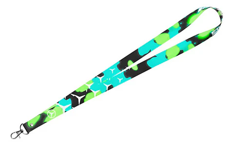 Lanyard Collar Mercedes Benz Camo Verde Amg Llaves