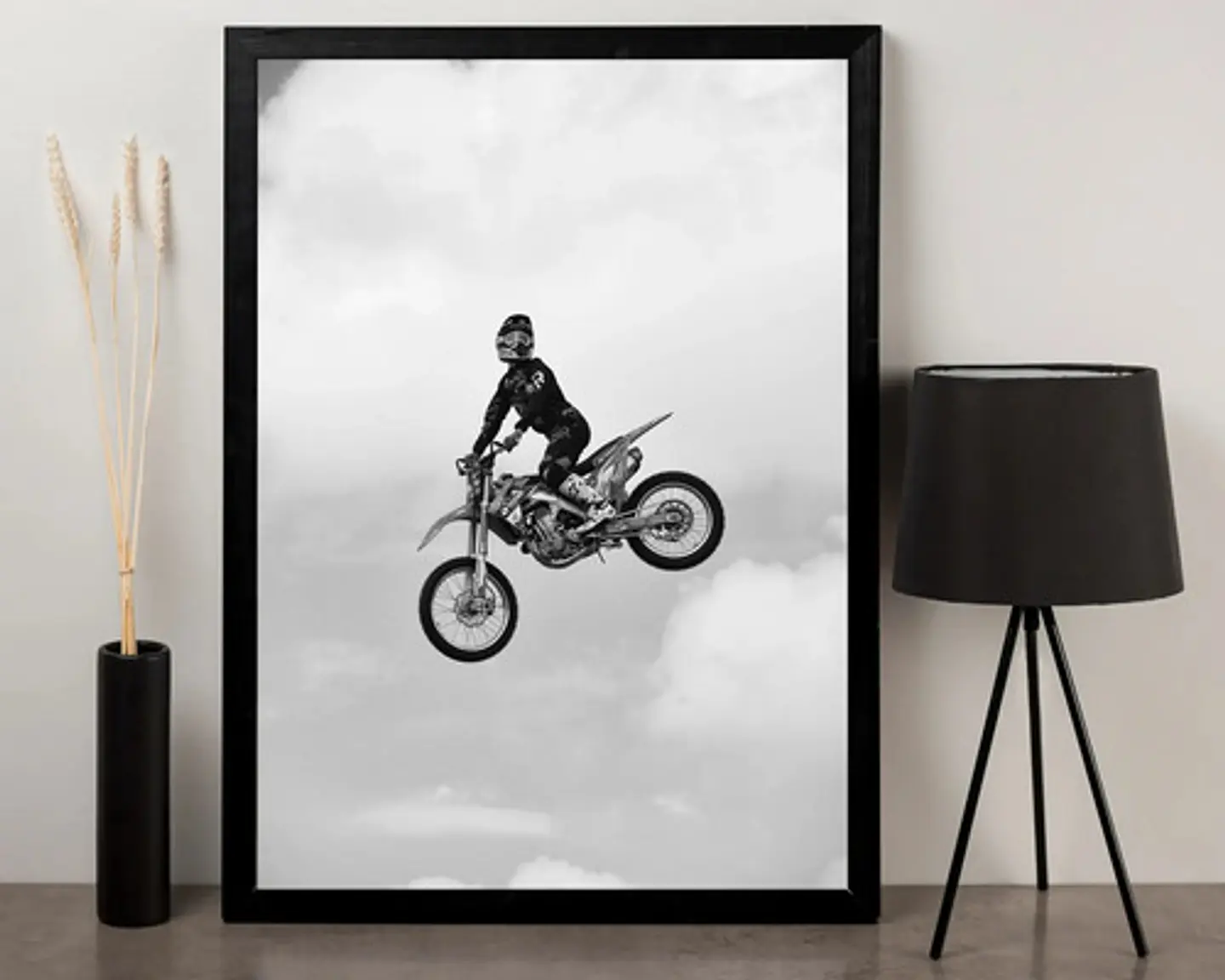 6 Cuadros Históricos Motocross & Enduro Motos 7