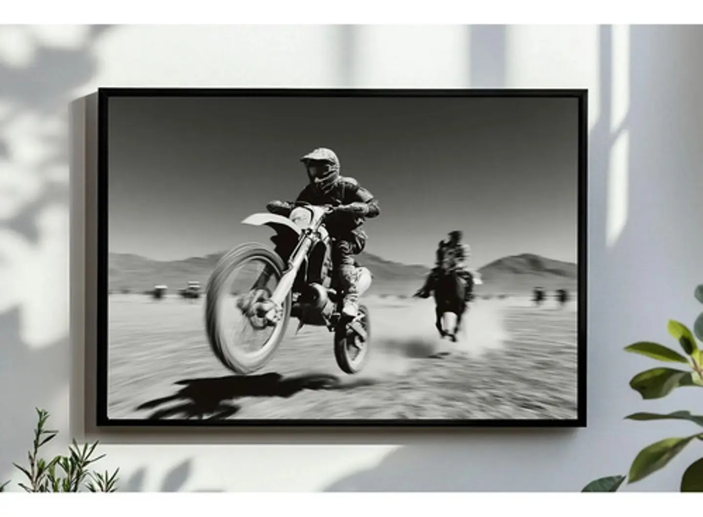 6 Cuadros Históricos Motocross & Enduro Motos 9