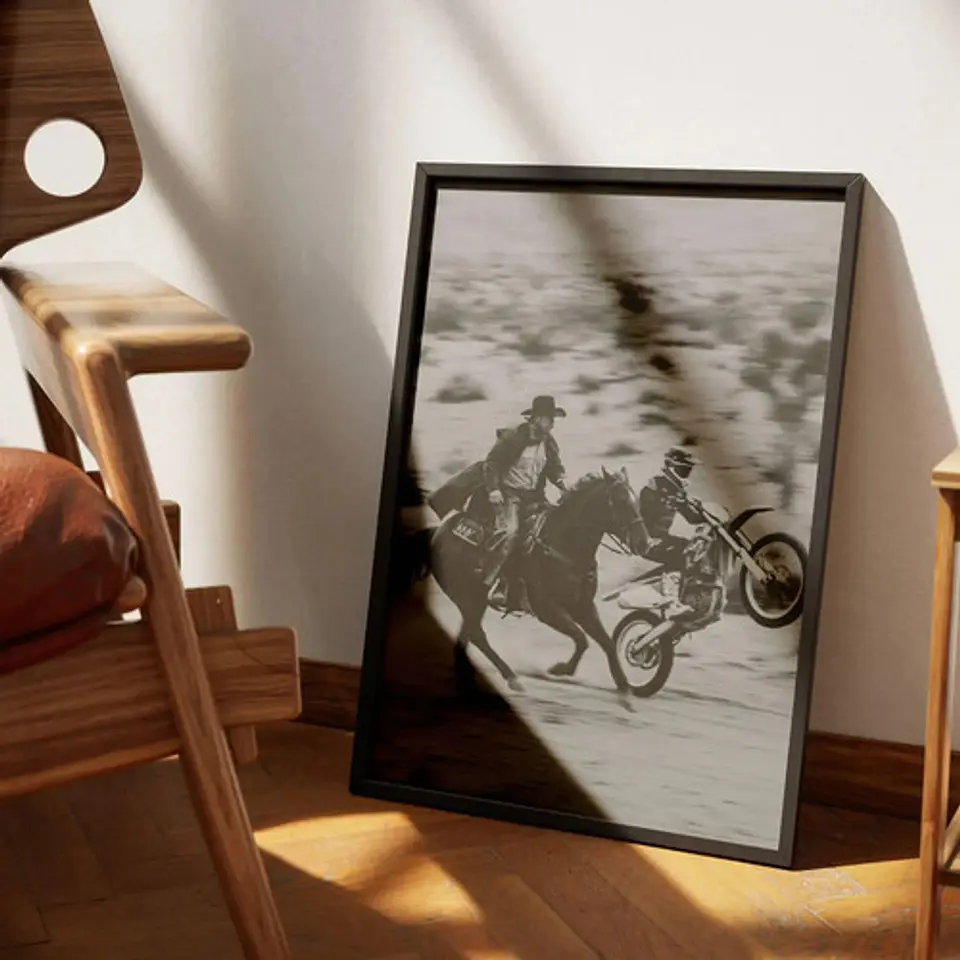 6 Cuadros Históricos Motocross & Enduro Motos 11