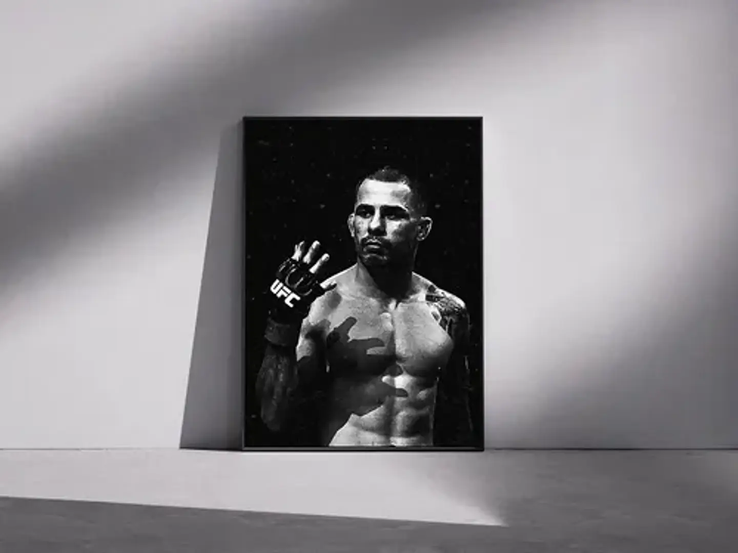 Cuadros De Alexandre Pantoja Ufc El Caníbal Peleador + Marco 5