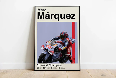 Cuadros De Marc Márquez + Marco
