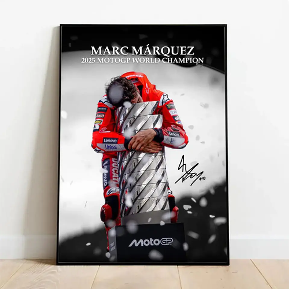 Cuadros De Marc Márquez + Marco 3