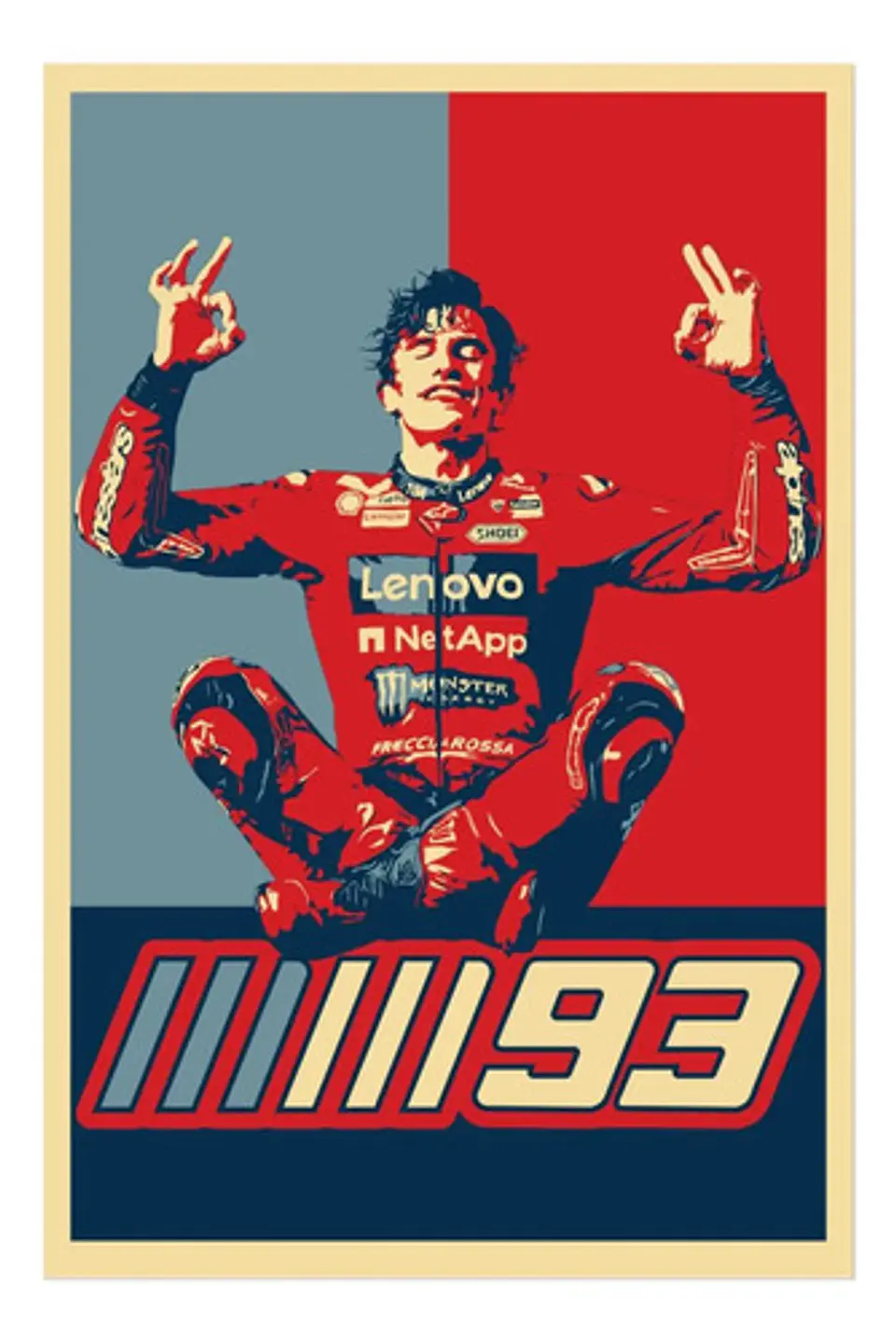 Cuadros De Marc Márquez + Marco 4