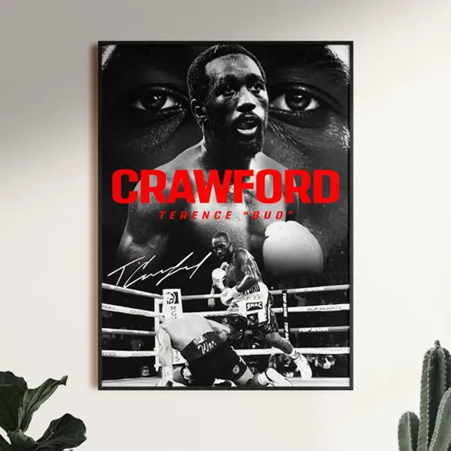 4 Cuadros Peleador Boxeo Pacquiao, Canelo, Crawford Topuria 4