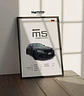 Cuadro Auto Bmw M5 Competition Deportivo + Marco - Miniatura 3