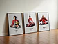 Cuadros De Schumacher, Hamilton Y Senna Especial Formula 1 - Miniatura 1