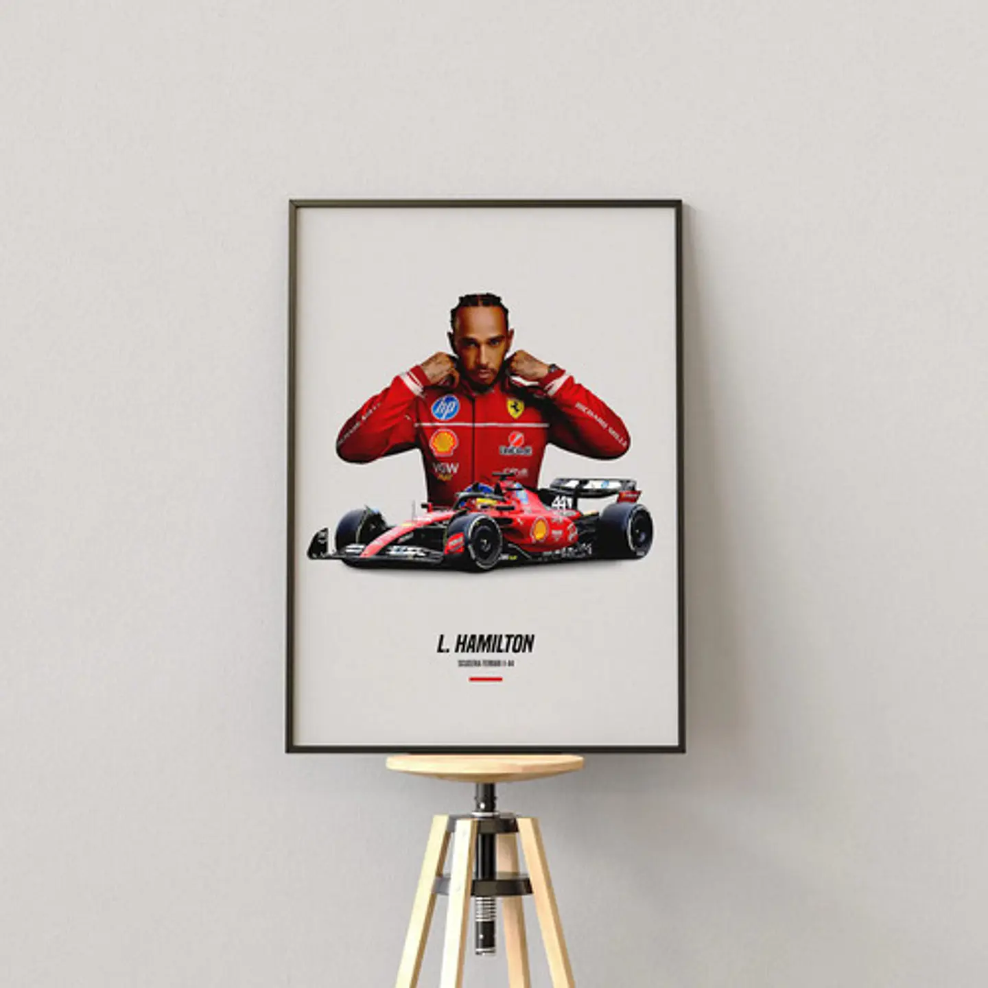 Cuadros De Schumacher, Hamilton Y Senna Especial Formula 1 2