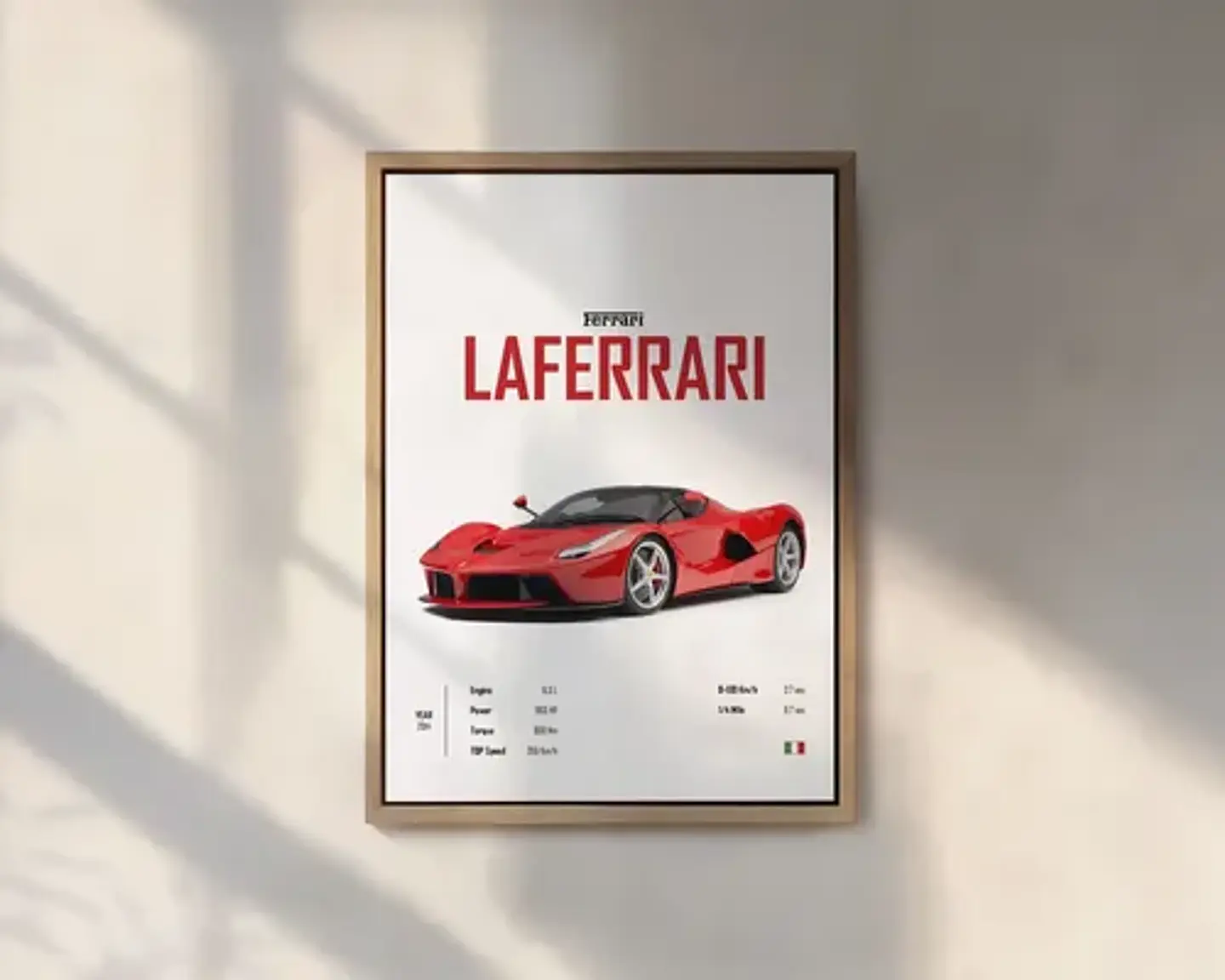 Cuadros De Autos 911 Gt3 Rs, Chiron, Huracan, Laferrari 2