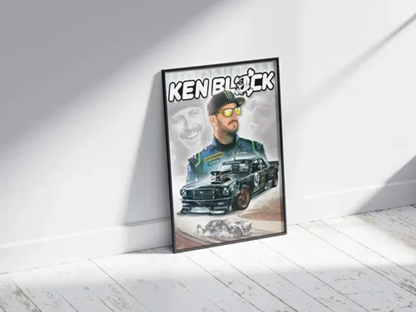 Cuadros De Ken Block El Legado Del Maestro Drift + Marco 2