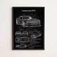 Cuadros De Ken Block El Legado Del Maestro Drift + Marco - Miniatura 3