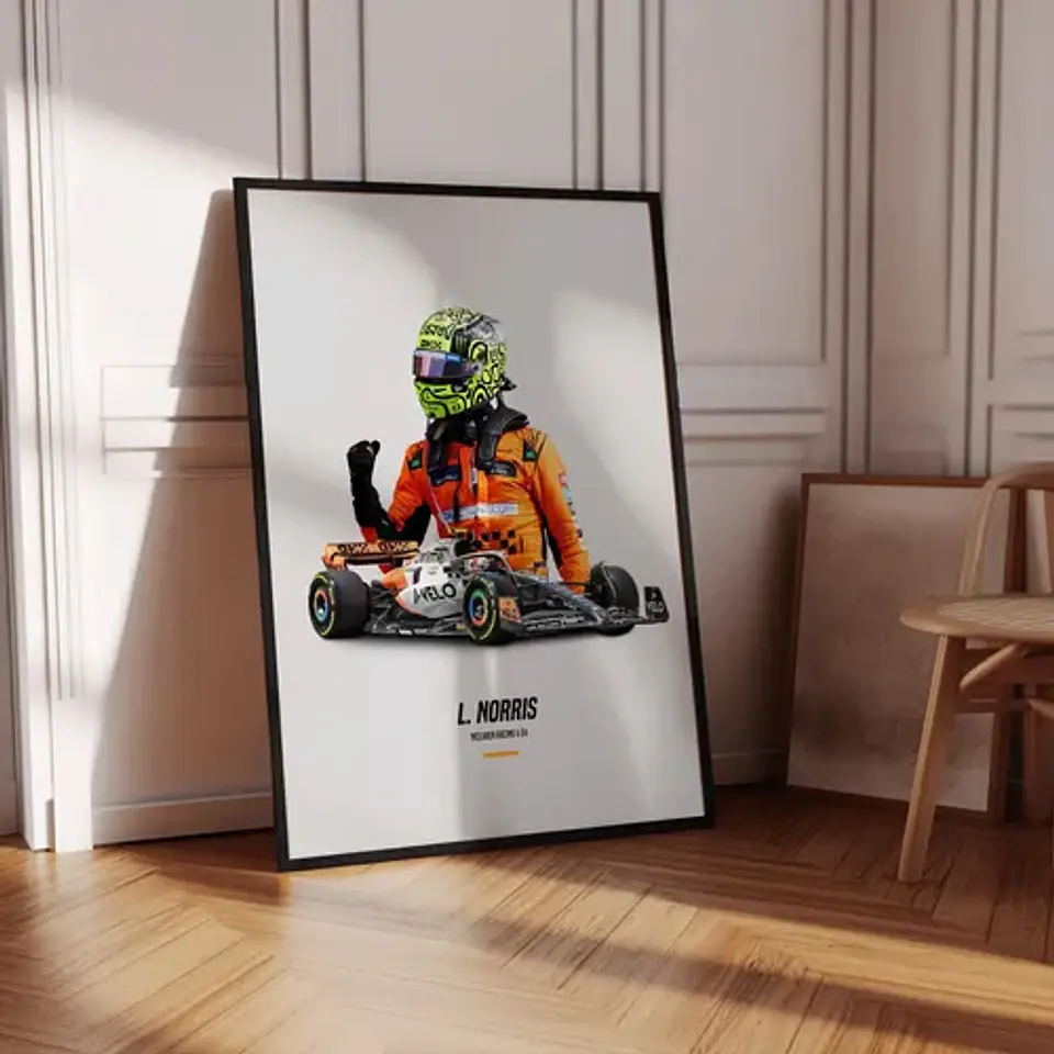 Cuadros De Lando Norris 4 Mclaren F1 Especial Formula 1 5