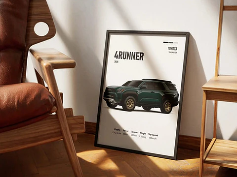 Cuadro Camioneta 4runner Trailhunter + Marco