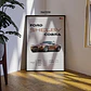 Cuadro Auto 1966 Ford Shelby Cobra Deportivo + Marco - Miniatura 3