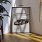 Cuadro Auto Lamborghini Aventador Dorado Deportivo + Marco - Miniatura 3