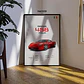 Cuadro Auto Ferrari 458 Italia Deportivo + Marco - Miniatura 2