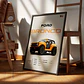 Cuadro Camioneta Ford Bronco Deportivo + Marco - Miniatura 2