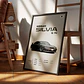 Cuadro Auto Nissan Silvia S14  Deportivo + Marco - Miniatura 2