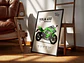 Cuadro Moto 2025 Kawasaki Ninja 650 Deportivo + Marco - Miniatura 3