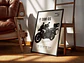 Cuadro 2025 Bmw R1300 Gs Deportivo + Marco Negro - Miniatura 3