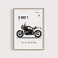Cuadro Bmw R Nine T Deportivo + Marco Negro - Miniatura 2