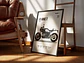 Cuadro Bmw R Nine T Deportivo + Marco Negro - Miniatura 3