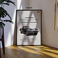 Cuadro Auto 1963 Chevrolet Corvette Stingray Fastback Marco - Miniatura 3