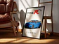 Cuadro Auto 2025 Honda Civic Type R Deportivo + Marco Negro - Miniatura 3