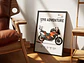 Cuadros De Modelos Motos Ktm Duke + Marco Negro - Miniatura 5