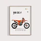 Cuadros De Modelos Motos Ktm Duke + Marco Negro - Miniatura 9