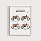 Cuadros De Modelos Motos Ktm Duke + Marco Negro - Miniatura 15