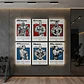 6 Cuadros De Culturistas Mr. Olympia Coleman, Arnold, Chris - Miniatura 1