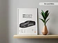 Cuadro Auto Bmw M4 G82 Deportivo + Marco Negro - Miniatura 2