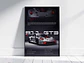 Cuadro Auto Porsche 911 Gt3 R Deportivo  + Marco - Miniatura 1