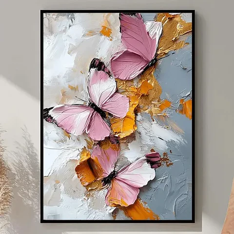 Cuadro Mariposas | Estilo Óleo Decoración