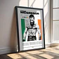 Cuadro Conor Mcgregor Peleador Artes Marciales Ufc + Marco - Miniatura 2