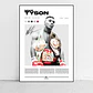 6 Cuadros De Leyendas Boxeo Peleadores Boxeadores + Marco - Miniatura 8