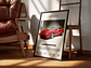 Cuadro Auto Lamborghini Countach Deportivo + Marco - Miniatura 3