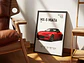 Cuadro Auto Mazda Mx-5 Miata Deportivo + Marco - Miniatura 1
