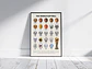 Cuadro Histórico Campeonato Mundial De Futbol Balones - Miniatura 1