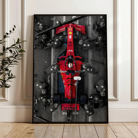Cuadros De Autos Deportivos F1 Especial Formula 1 + Marco
