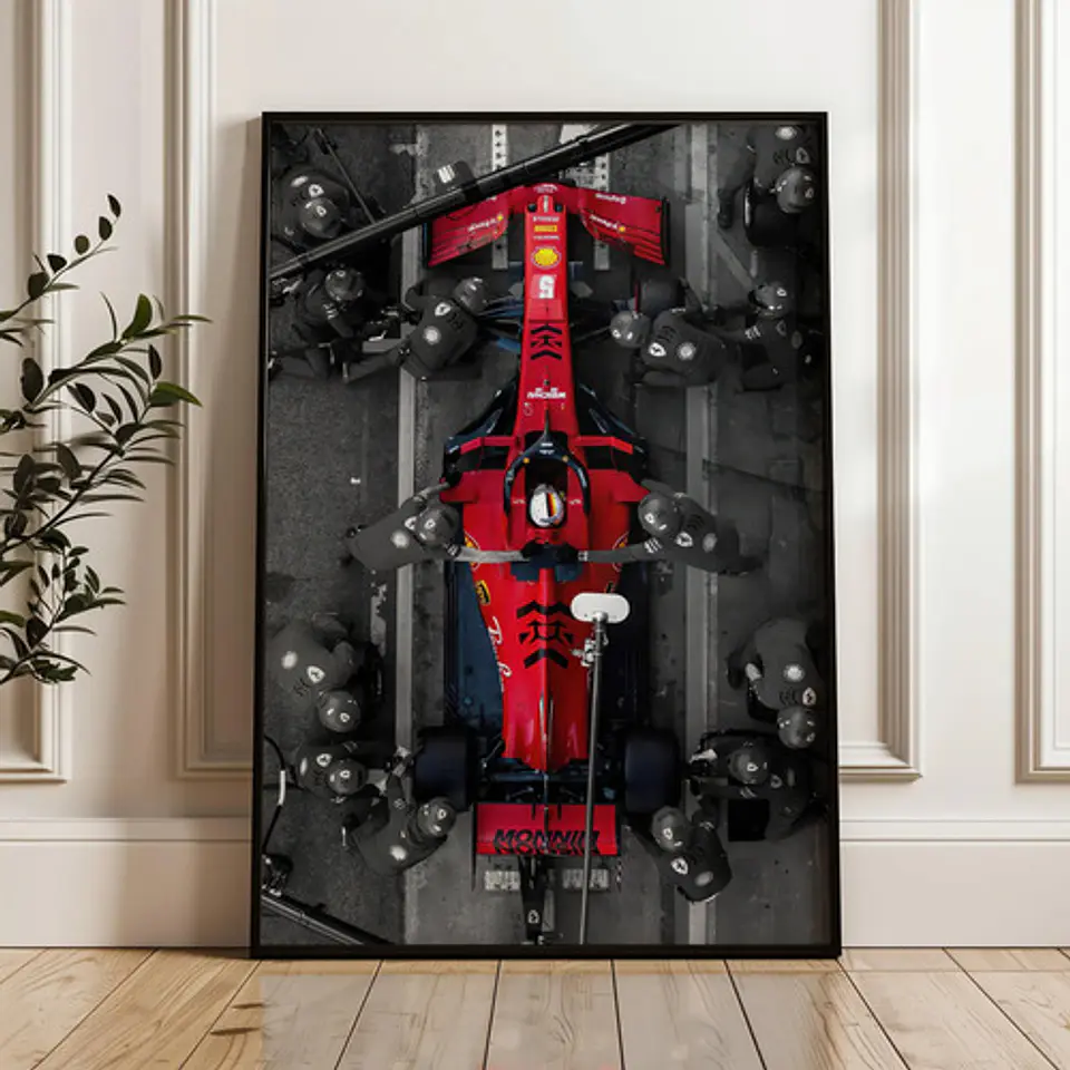 Cuadros De Autos Deportivos F1 Especial Formula 1 + Marco 2
