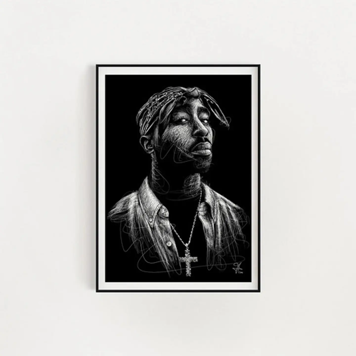 9 Cuadros De Tupac Shakur Rap 2pac Hip Hop 90 West Coast Rap 3