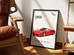 Cuadro Auto Ferrari Enzo Deportivo + Marco - Miniatura 2