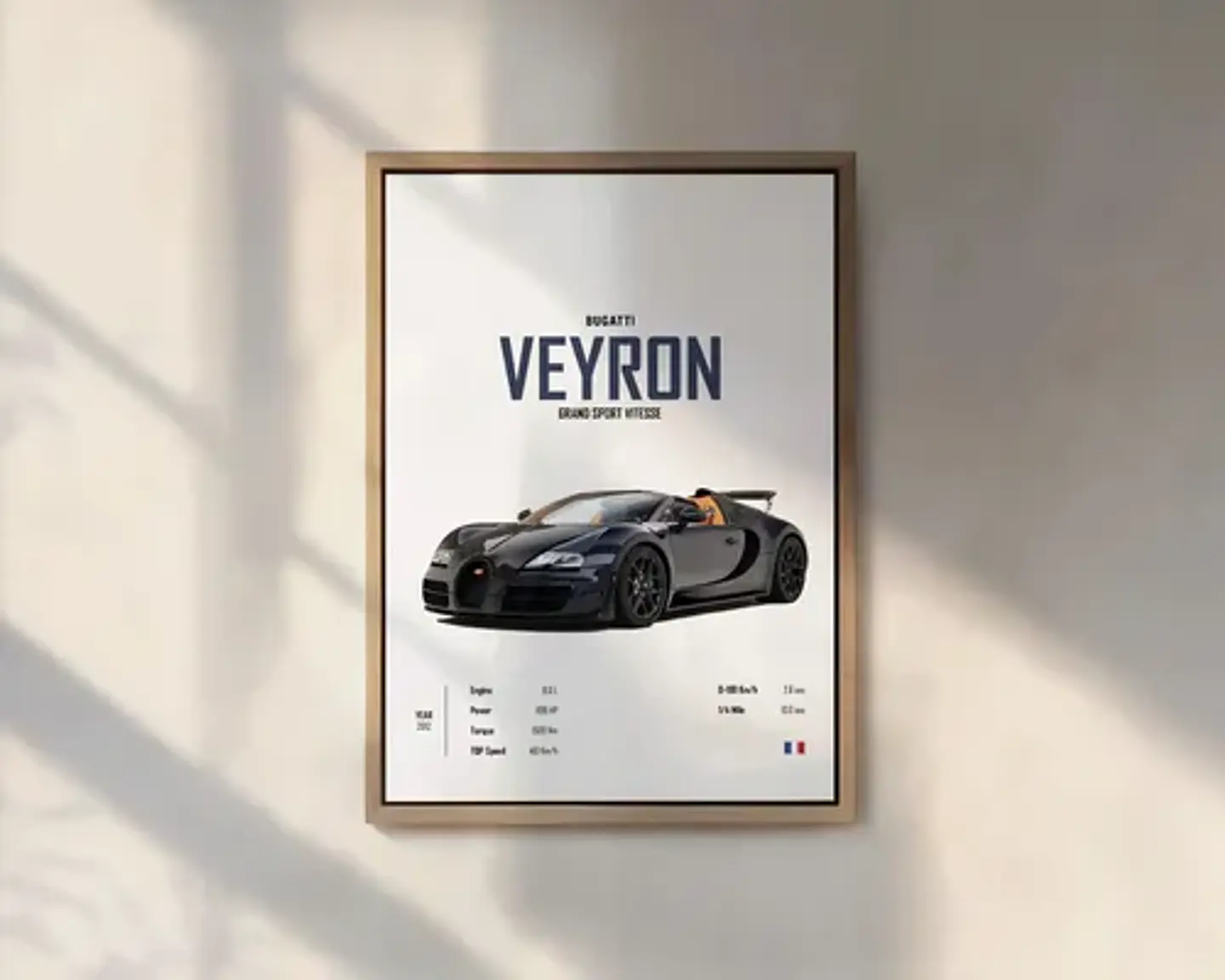 Cuadro Bugatti Chiron, Veyron, La Voiture Noire Y Divo 6