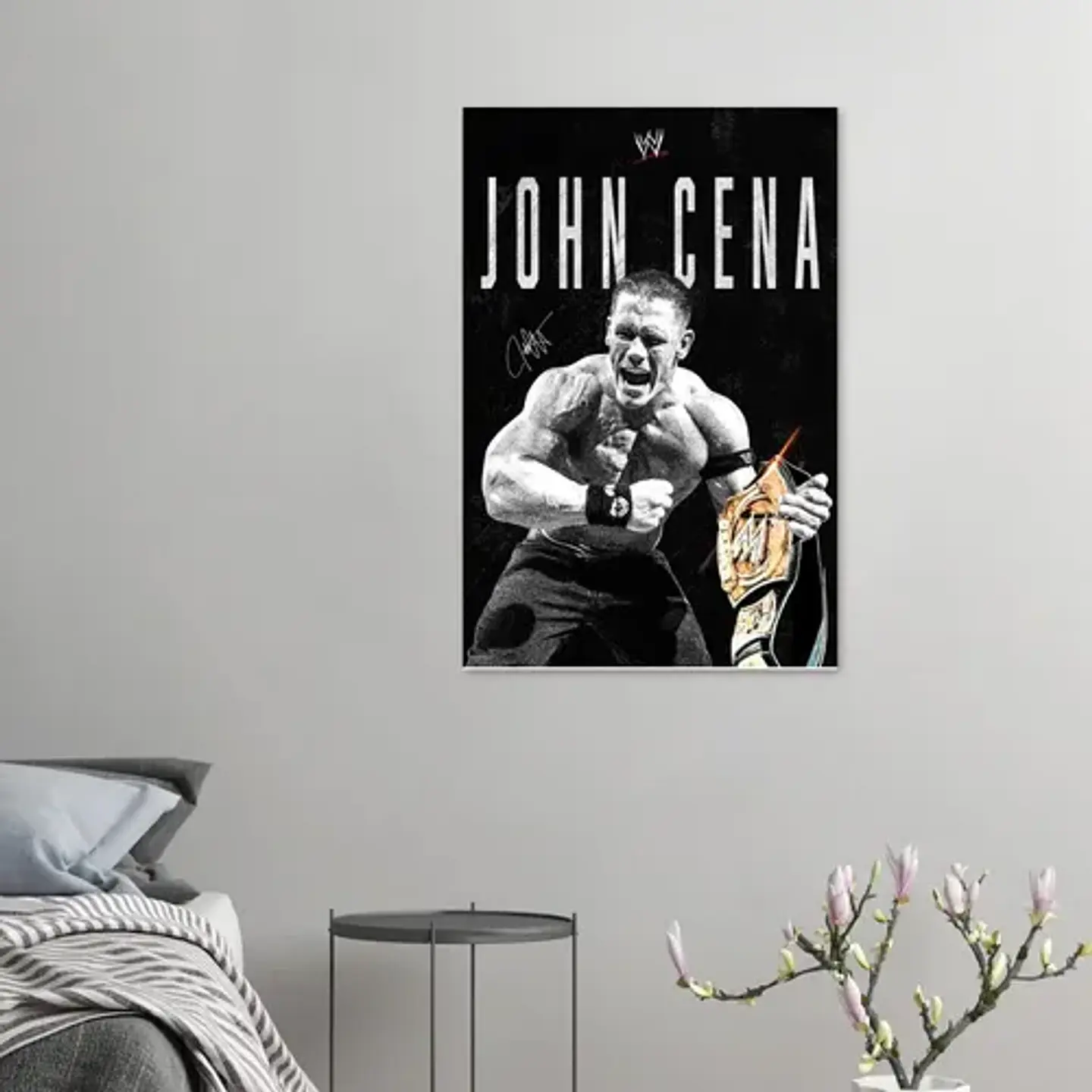 3 Cuadros De Wwe John Cena Superestrella 3